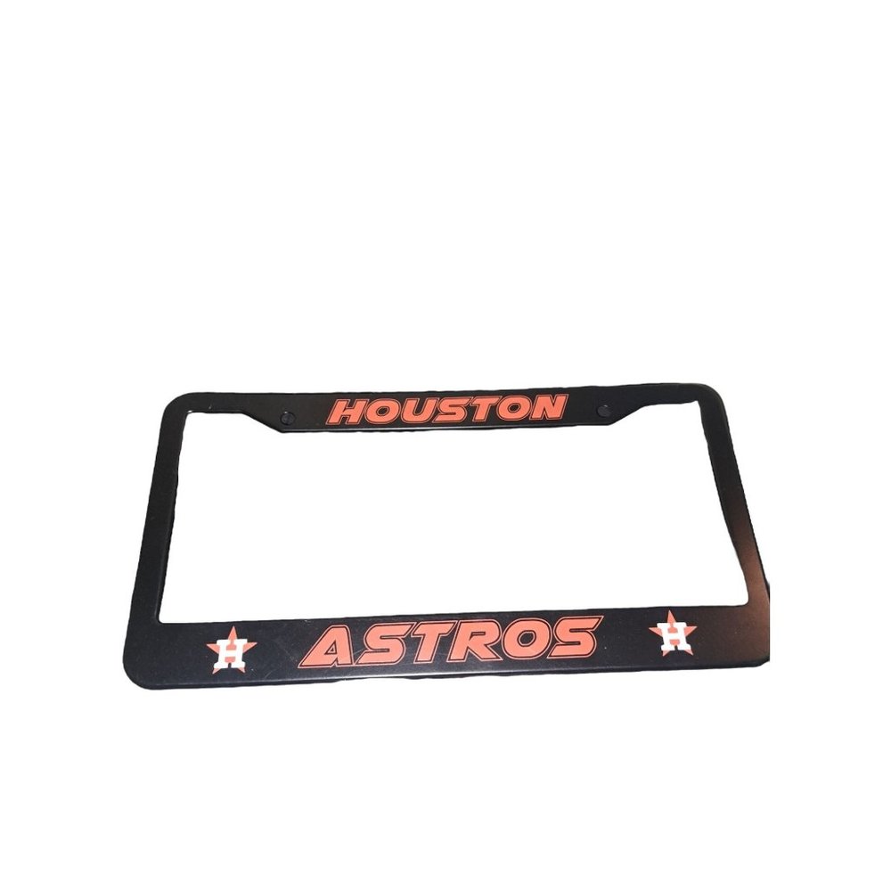 Houston Astros license plate covers